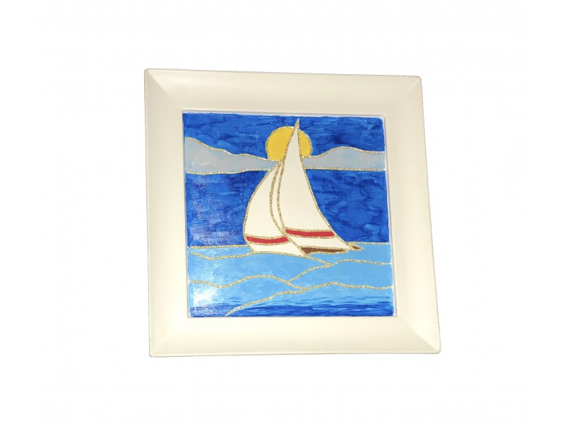 Tablou "Barca pe mare"